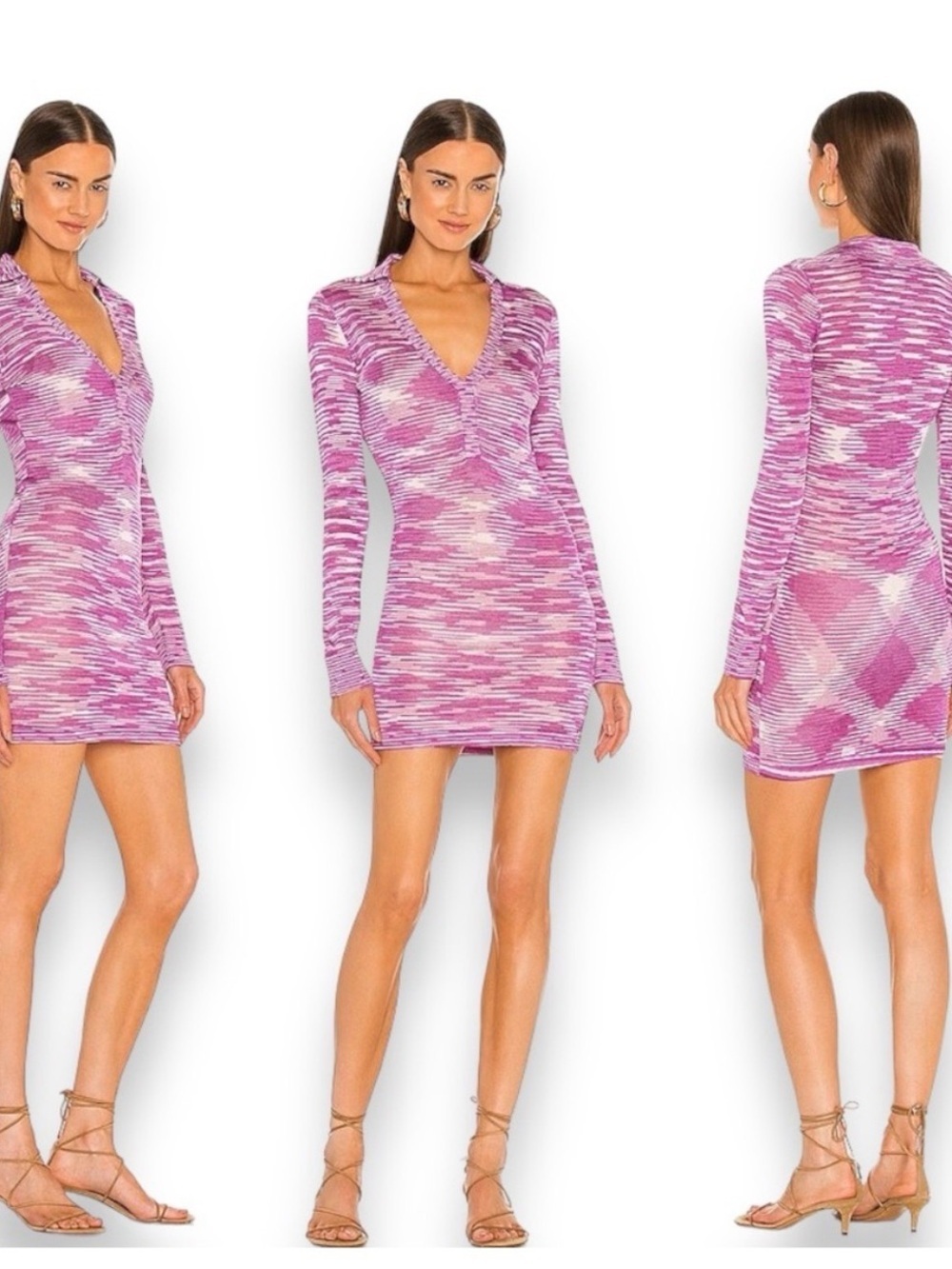 Revolve Alexis Bara Dress in Color Verbena Size Large